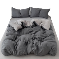 晨磊 四件套 220*240cm(深浅灰) 套