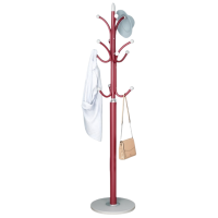 晨磊 衣帽架 落地式(红色) 个