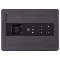 得力(deli) 保管箱33515 250*350*250mm 黑色 一台装