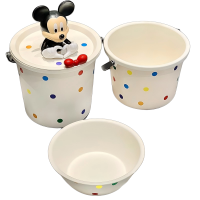 号锐清 带盖手提水桶脸盆加厚家用大容量学生宿舍多功能洗澡洗衣桶储水桶 个