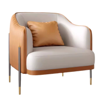 智叶舟沙发单人位75*62*86cm张