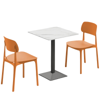 豫龙都洽谈桌椅一桌二椅套