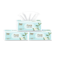 洁柔白茶花香家用抽纸20包/箱 3层100抽 新老包装随机