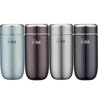 希诺保温杯320ml鹅蛋形不锈钢泡茶杯XN-3305(颜色随机)