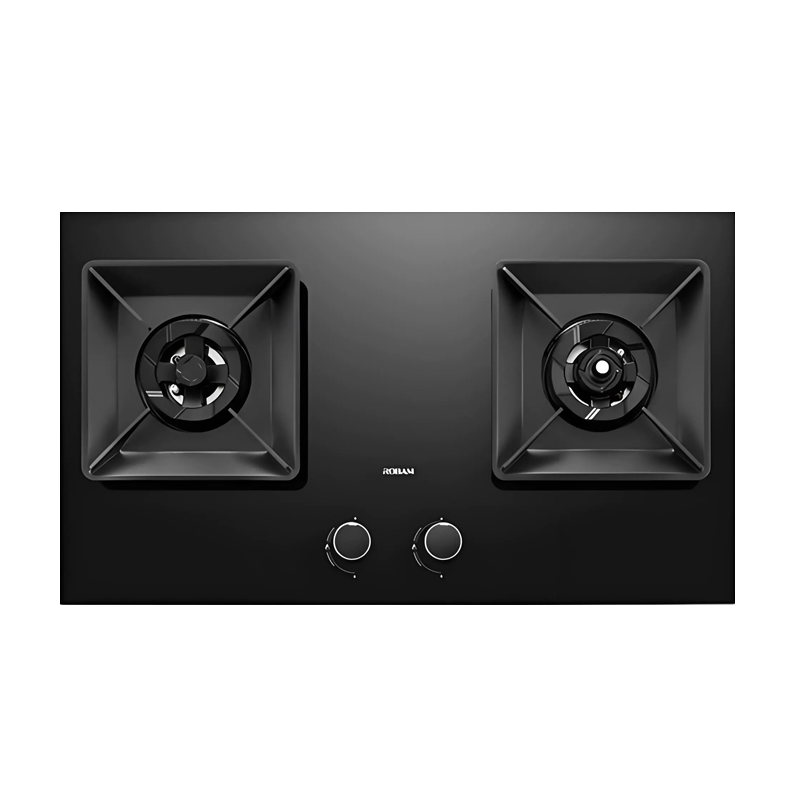 老板(Robam)燃气灶57B9A 三段式防干烧 5.2kW智能大火力嵌入式钢化玻璃70%热效率 大火力柴火灶天然气