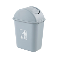 斯赞 带旋盖垃圾桶 30L 个