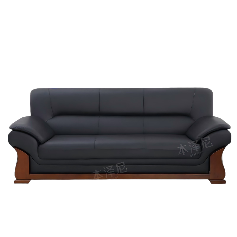 本泽尼 牛皮沙发 三人位沙发 HTAM-NP180 2150*900*900mm 张