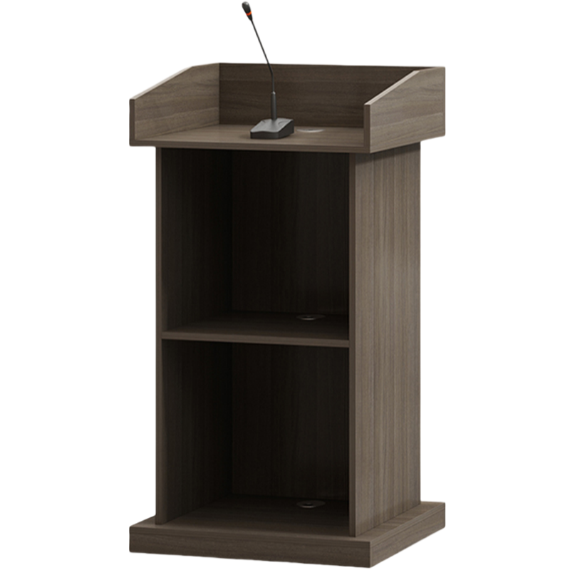 河洛伟业演讲台木质张