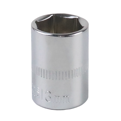 立伟铁牛1/4六角短套筒13mm/个