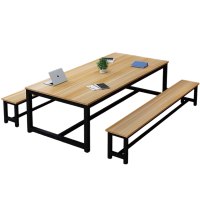 班龙长条桌A5套