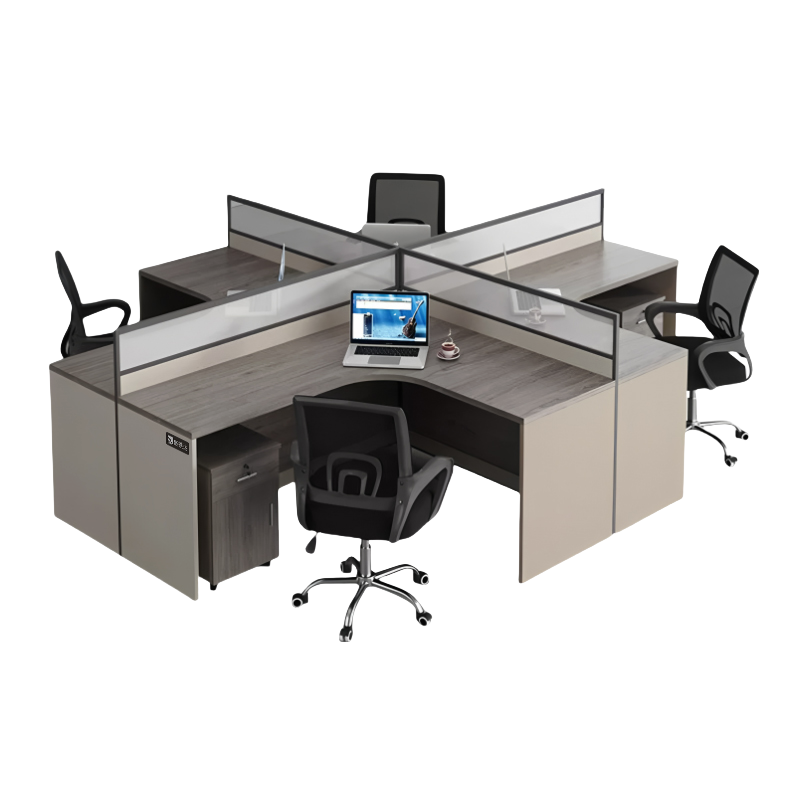 盛铁达 十字型四人位2400*2800*1100mm STD-XXZ77 张