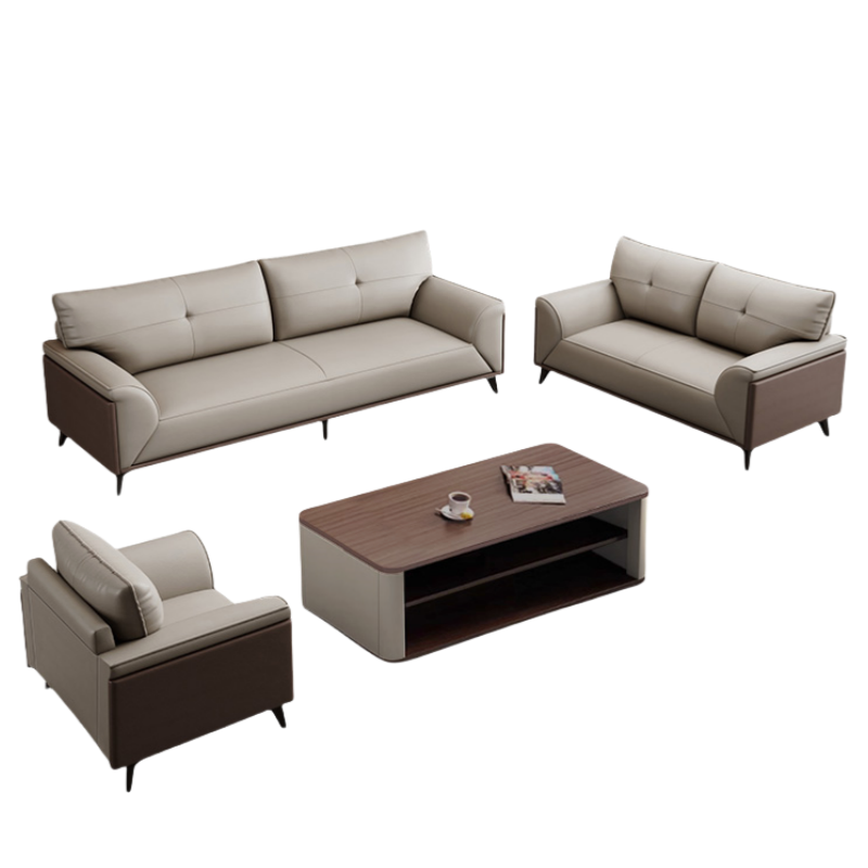 智叶舟沙发茶几组合200*85*92cm(3+2+1+茶几)套