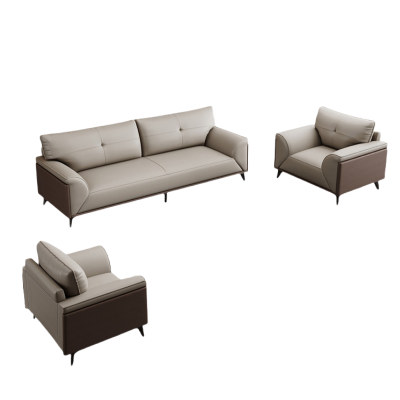 智叶舟办公沙发组合200*85*92cm(3+1+1)套