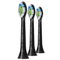 飞利浦(PHILIPS)电动牙刷头 钻石亮白型HX6063/96黑色适配HX9352HX9362HX5181HX5282