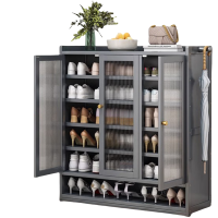 铭思达鞋柜三门七层个
