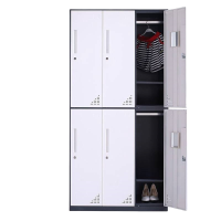 宜掌柜更衣柜六门1850*900*500mm台