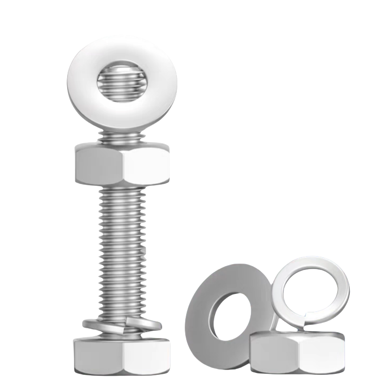清玖熙月 不锈钢外六角螺栓组合4.8级 M6×40(100套/包) 包