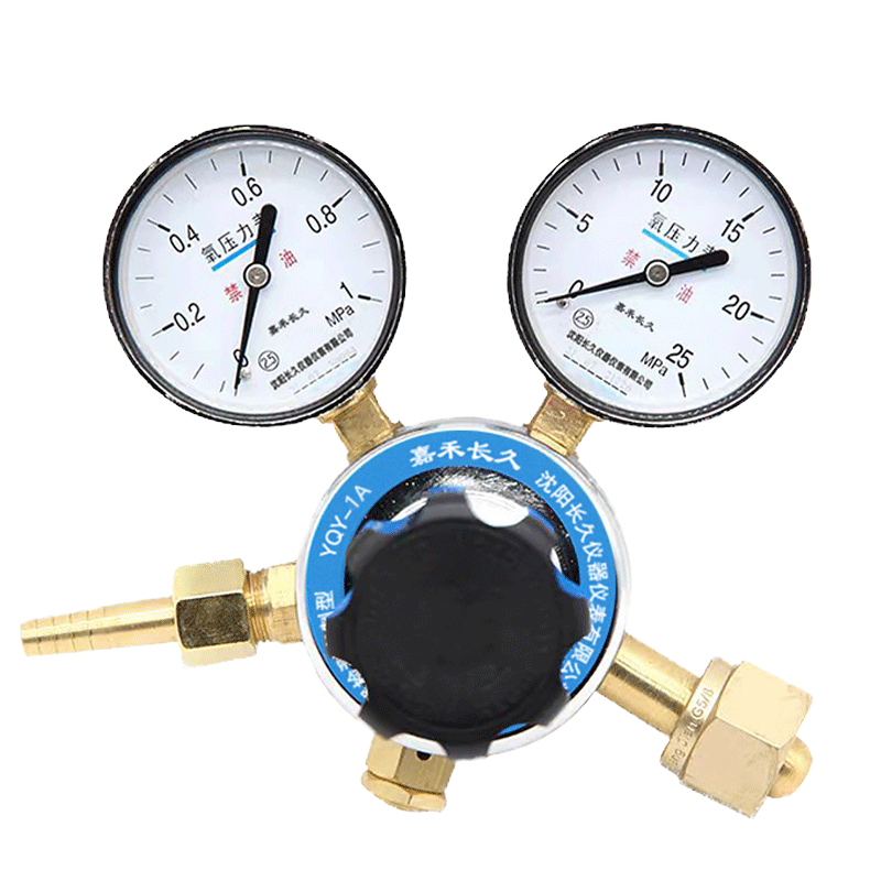 嘉禾长久 氧气减压器检测定制型加厚大阀体 YQY-1A 个