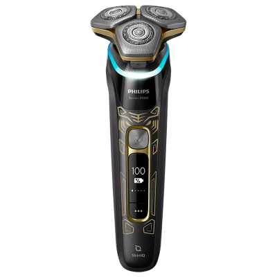 飞利浦(PHILIPS)电动剃须刀 高端蜂巢9系敏感肌适用男士旋转式刮胡须刀 实用生日礼物送男友送父亲S9966/99