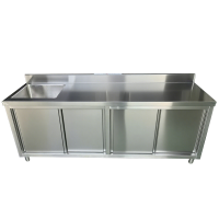 酷美智悦 不锈钢操作办公台 KM-XS444 张