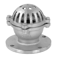 伟鹏双兴 304不锈钢法兰底阀 法兰式DN40-PN6 个