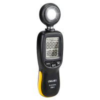 得力照度计家用测光仪光照测光流明测试仪亮度光亮检测量光度工具