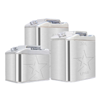 樊盛康 不锈钢油桶扁油桶方桶 20L 个