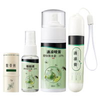 创漾(CHUANGYANG)CY1078夏令驱蚊花露水防暑套装4件套 4.00瓶/套(计价单位:套)