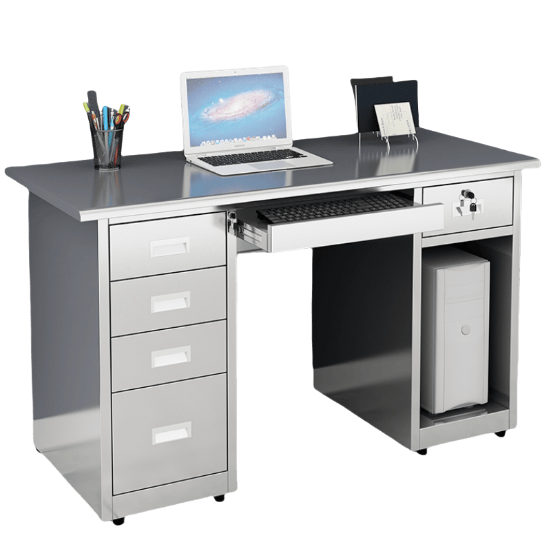 豫龙都职员桌不锈钢张