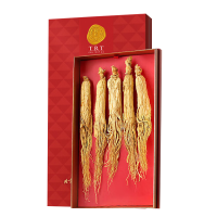 北京同仁堂青源堂人参泡酒滋补高洁净度足龄整参礼盒50g/5支