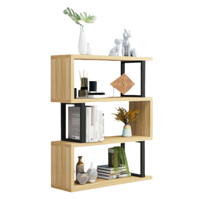 伟樽书架置物架三层90*30*115cm个