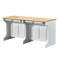 铭思达翻转电脑桌双人位张