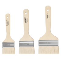 得力工具DL528101羊毛刷2+3+4寸3把(白)(包)