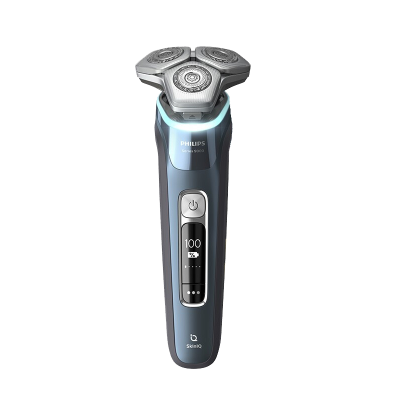 飞利浦(PHILIPS)电动剃须刀 刮胡刀AI智能发光剃须痘痘肌专属 胡须刀剃须刀全身水洗S9932/20