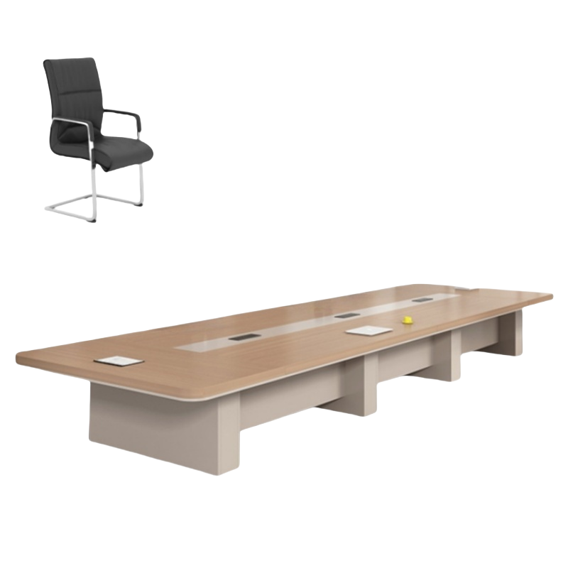 豫龙都 会议桌+22椅 套