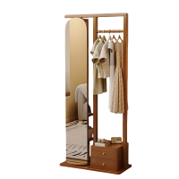 铭思达实木衣帽架80cm个