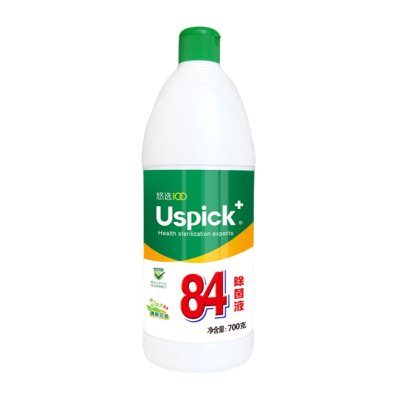 Uspick+悠选84除菌液700g居家消毒水消毒剂 杀菌洁厕地板清洗