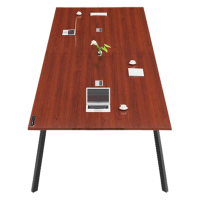 嘉众忆 八字脚高档会议桌2400*1200*600mm JZY-402 张