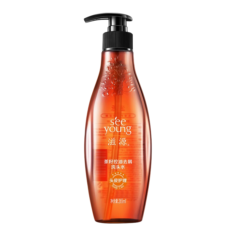滋源茶籽控油去屑护发洗头水(油性)265ml