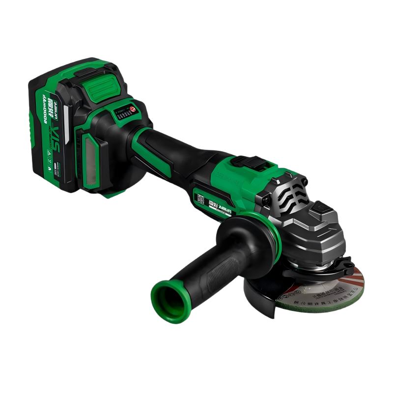 锐霸 21V锂电无刷角磨机 JM-125AT 125mm 双电4.0AH 台
