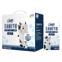 伊利QQ星儿童成长牛奶全聪型高钙全脂全脂125ml*20盒