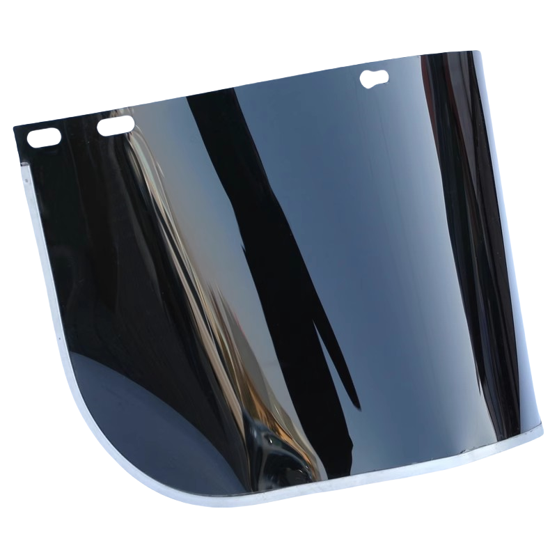 吉迎尚品 防护隔离面罩面屏 黑色面屏 张