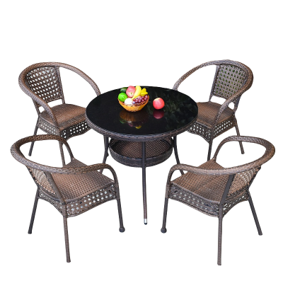 宜掌柜 户外桌椅 一桌四椅 套