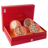 北京同仁堂时光氧福瑞四锦组合装170g西洋参铁皮石斛灵芝三七