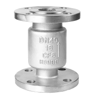 伟鹏双兴 304不锈钢立式法兰止回阀 DN50(2寸) 个