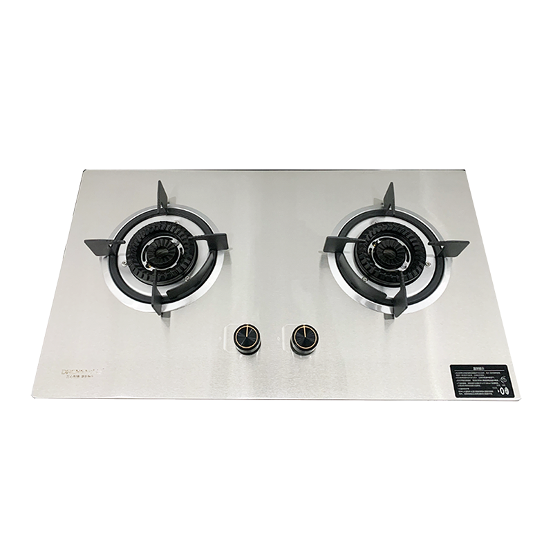 大臣燃气灶06BA不锈钢拉丝面板炫火全封底壳台嵌两用