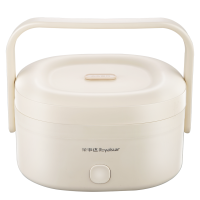 荣事达Royalstar 加热饭盒1L免注水便携式低音恒温不沾内胆分隔饭盒 RFH04D/551