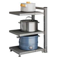 豫龙都防滑置物架3层个