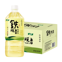 怡宝铁观音乌龙茶饮料1L*6瓶茶香浓郁即饮无糖健康茶饮料