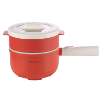 荣事达电煮锅学生宿舍锅多功能一体不粘锅家用电炒菜炒锅电热火锅DZG16A18(T)